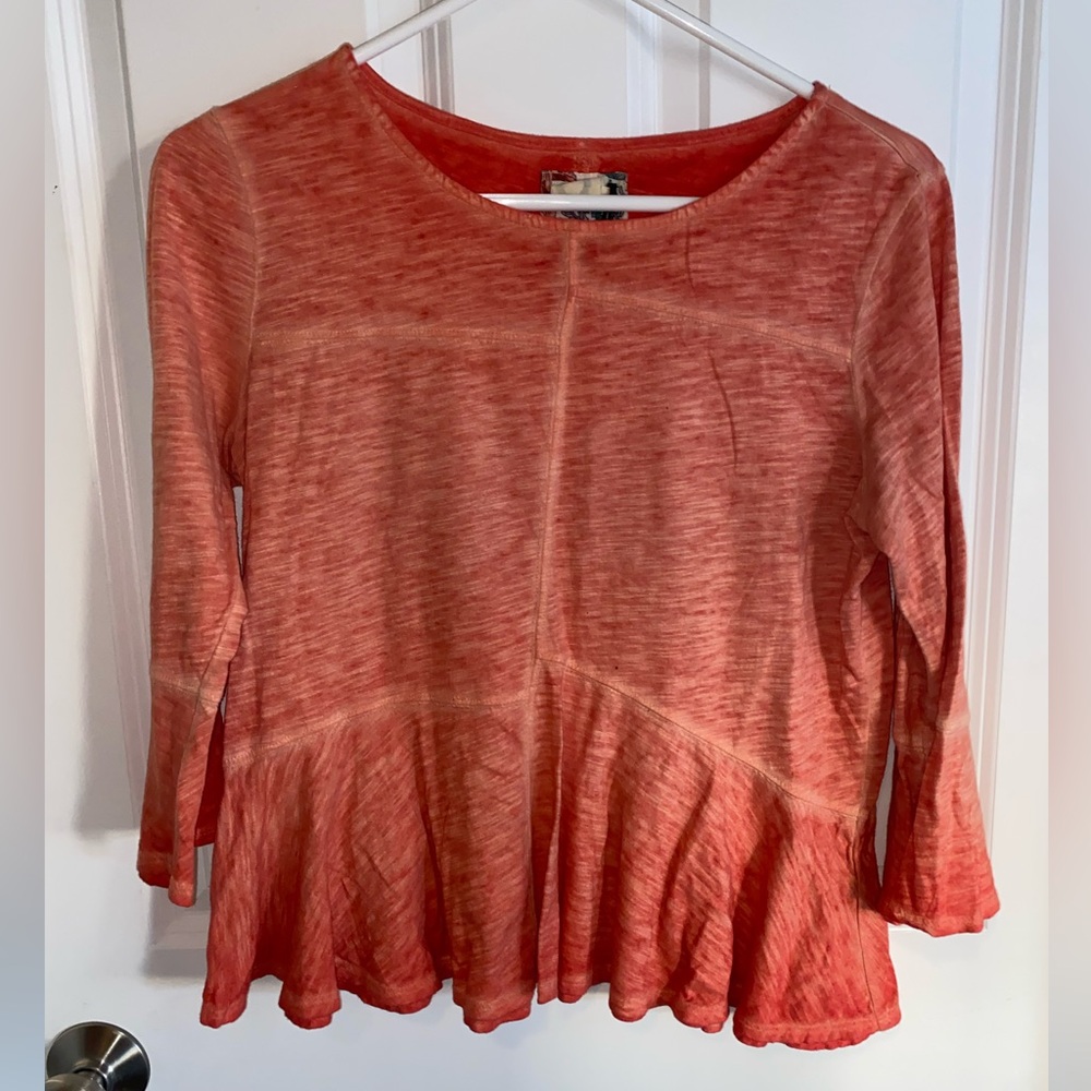 Akemi and Kin Orange Long Sleeve Shirt XS